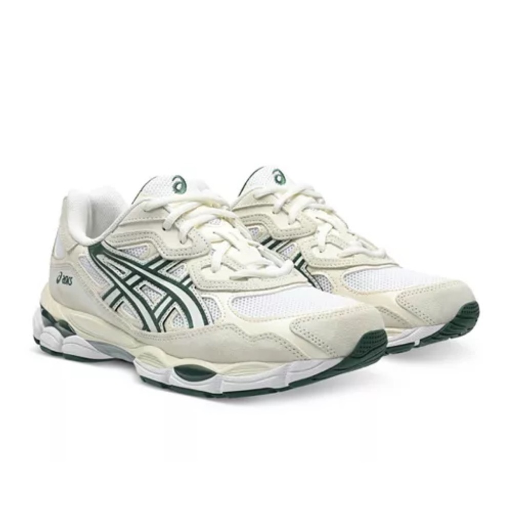 ASICS Gel-NYC sneakers ivory forest night men’s 6 women’s 7.5 - Picture 2 of 8